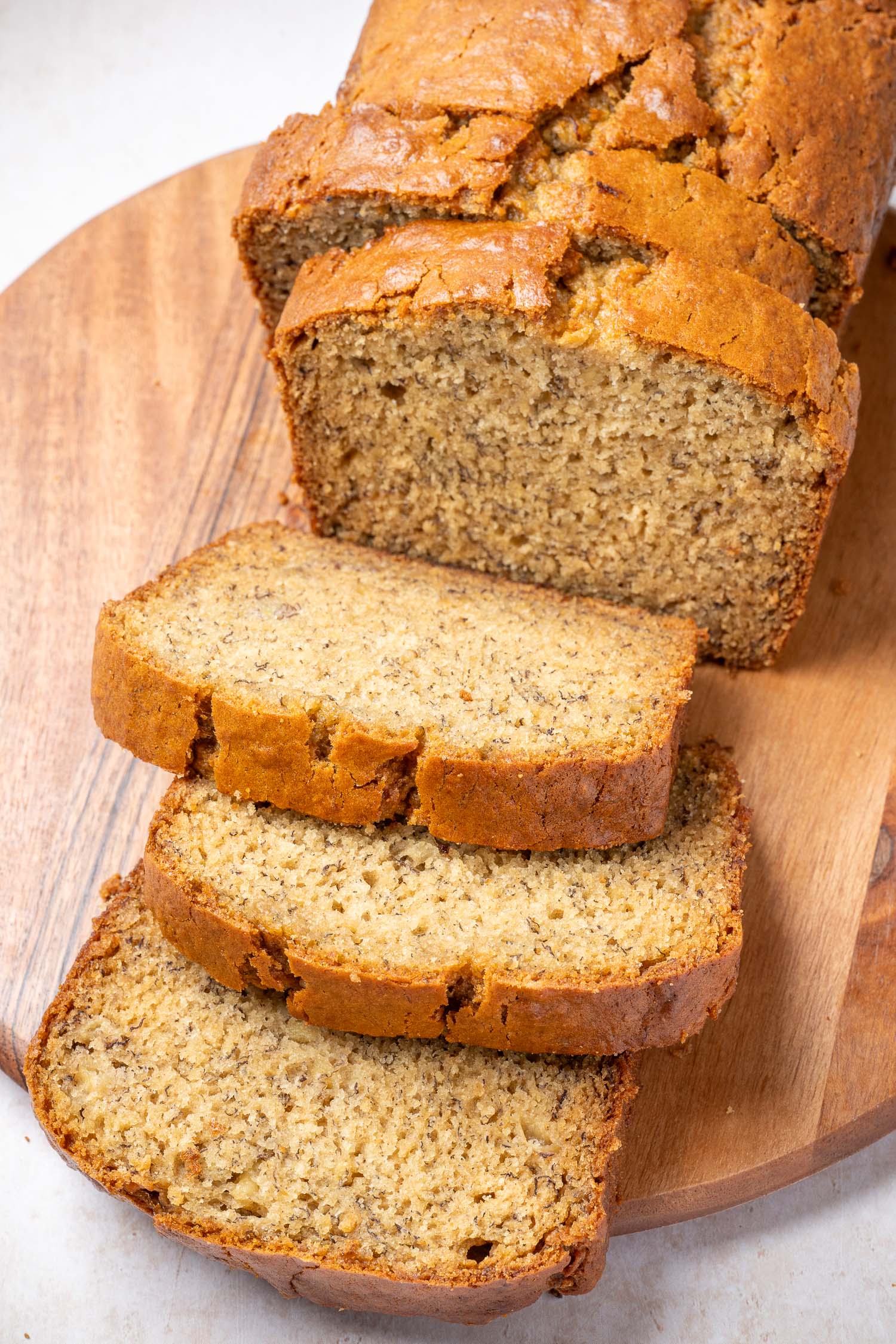 Banana Bread Slice - Fresh baked at Camille's Delights Bakery