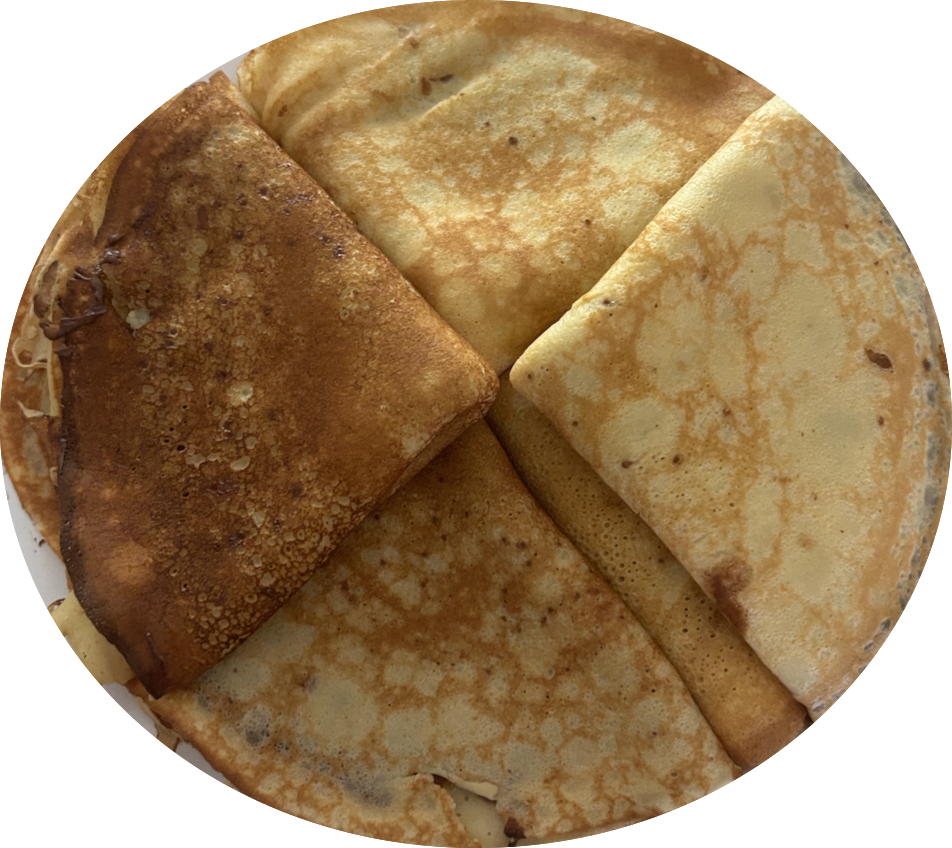 French Crepes 🥞 - Fresh baked at Camille's Delights Bakery